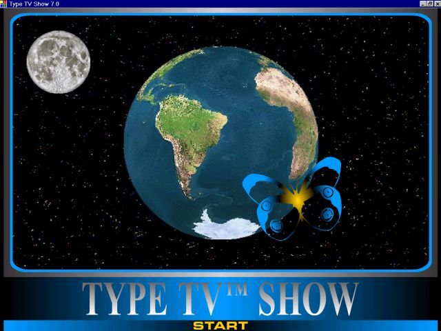 TYPE TV SHOW Personal Edition Screenshot